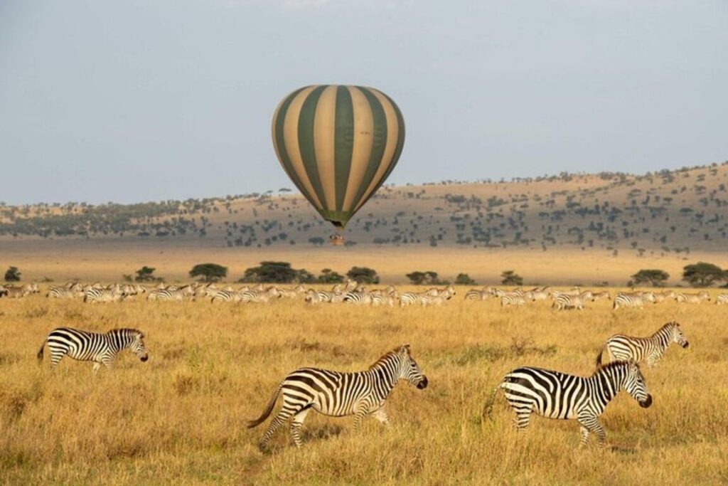 Hot Air Balloon Safari in Serengeti